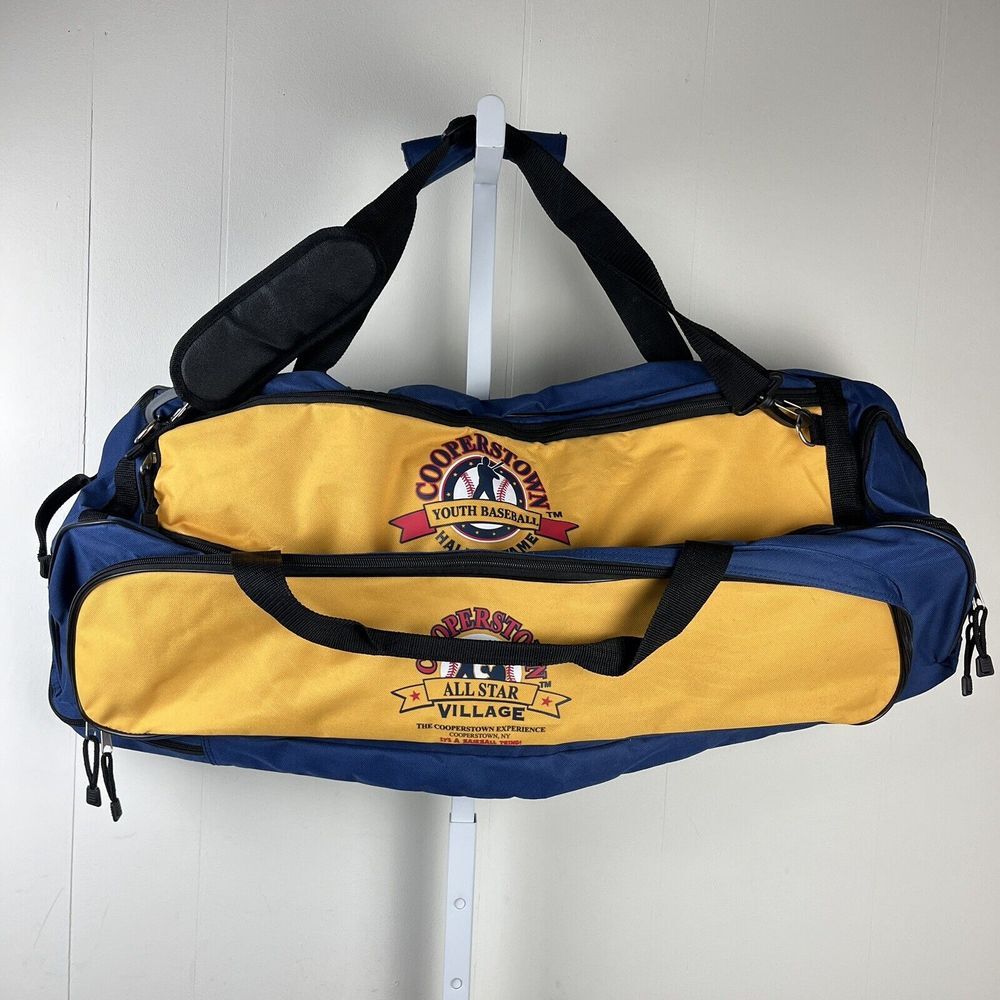 Cooperstown Allstar Village Hall of Fame Baseball Equipment Travel Bat Bag